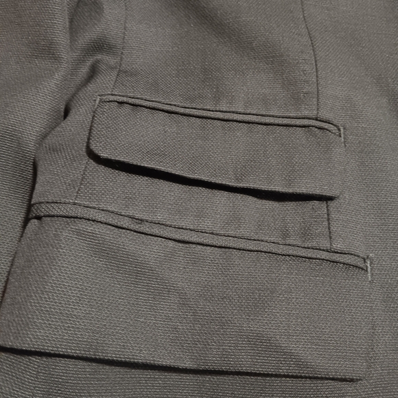 ZARA BLACK TAG by Zara Man Blazer Jacket Black Sz46 Slim Suit Two Button - Picture 11 of 13